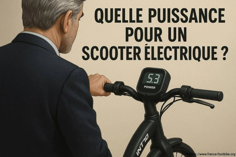 Quelle puissance choisir pour un scooter électrique ?
