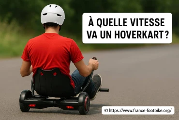 À quelle vitesse peut aller un hoverkart ?