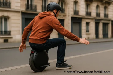 Comment les monoroues s'arrêtent-elles en toute sécurité ?