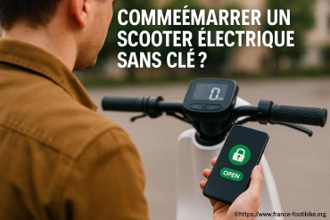Comment démarrer un scooter électrique sans clé facilement ?