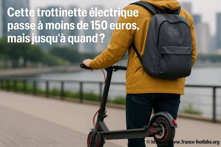 Cette trottinette électrique sunnigoo n7pro à moins de 150 euros pendant le choice day 2025