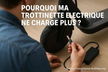 Pourquoi ma trottinette électrique ne charge plus ? causes et solutions