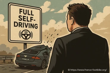 Elon musk promet la conduite autonome totale mais la réalité rattrape tesla en 2025