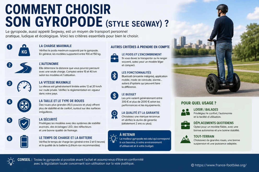 Gyropode : avantages, usages et conseils d’achat