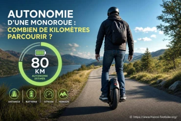 Autonomie d'une monoroue : combien de kilomètres peut-on parcourir ?