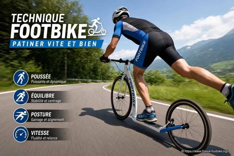 Technique footbike : comment patiner vite et bien pour progresser
