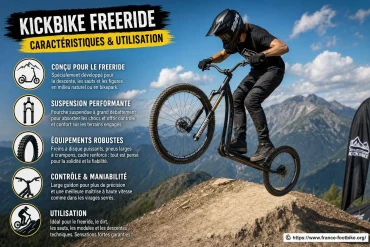 Kickbike freeride : caractéristiques et conseils d’utilisation pour tous