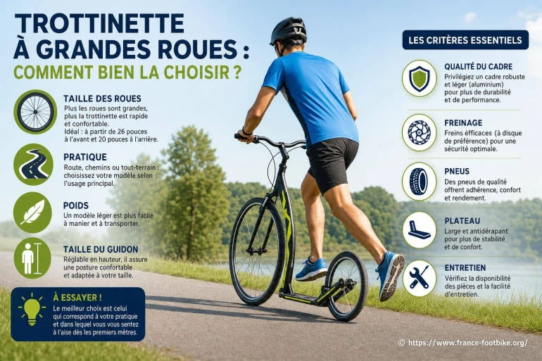 Trottinette à grandes roues : comment bien la choisir ?