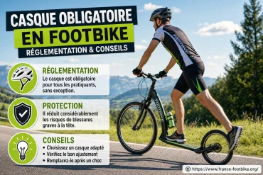 Casque obligatoire en footbike : réglementation et conseils