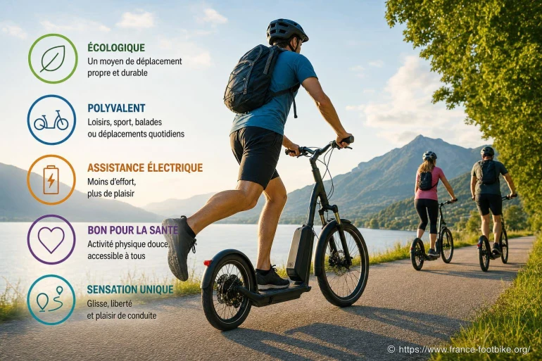 Découvrir le footbike électrique : usages et avantages