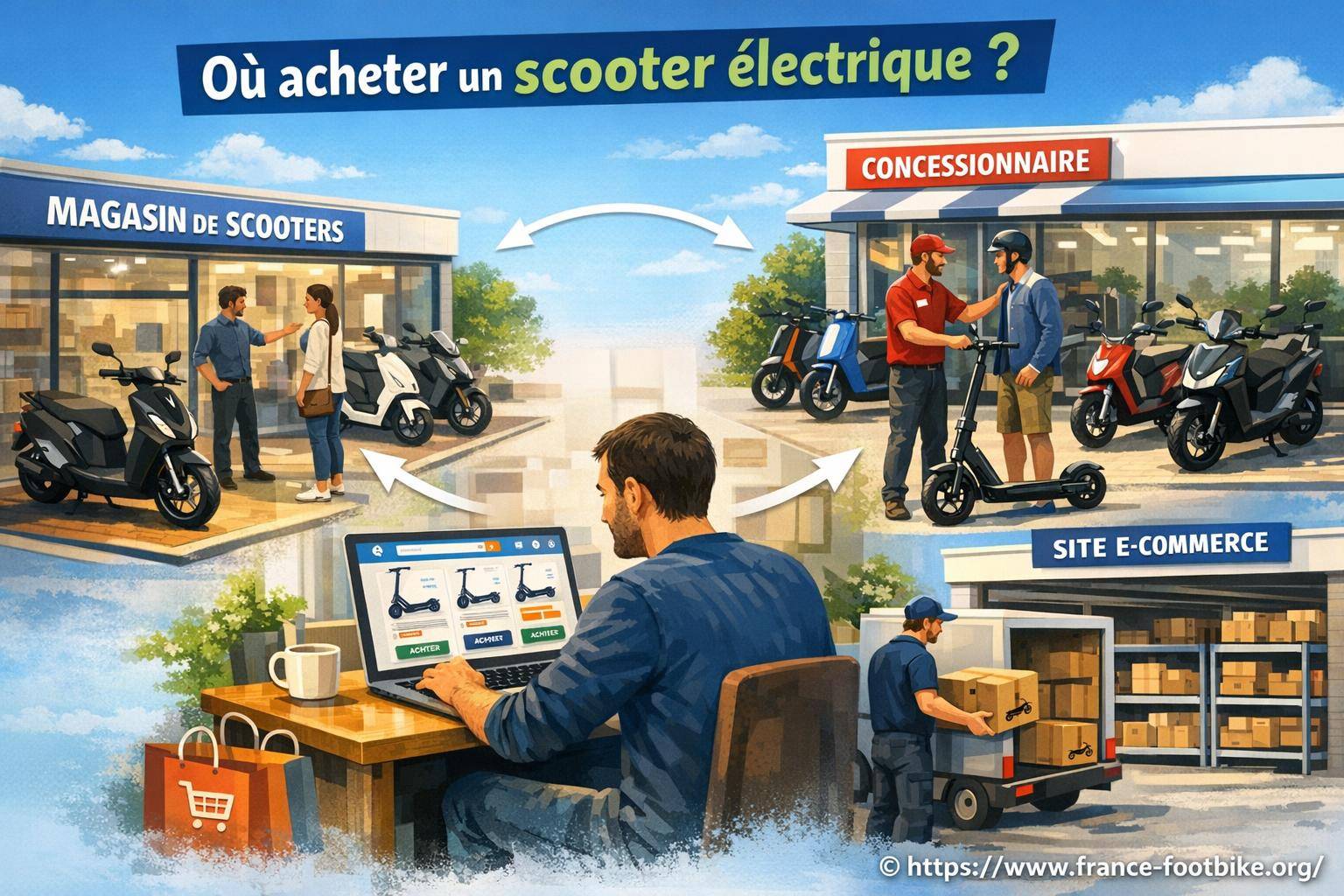 Où acheter un scooter électrique ? Guide pour bien choisir