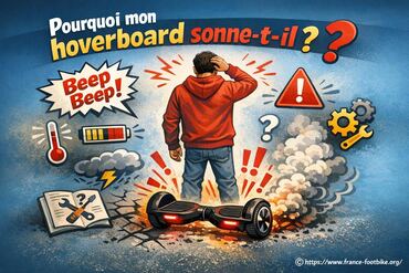 Pourquoi mon hoverboard sonne-t-il et comment y remédier ?