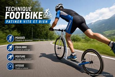 Technique footbike : comment patiner vite et bien pour progresser